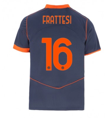 Inter Milan Davide Frattesi #16 Tredje Tröja 2025-26 Kortärmad